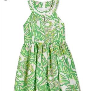 Claude Fit and Flare: Lilly Pulitzer girls dress